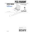 SONY PCGR505MF Service Manual cover photo