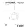 SONY KVLX34M50 Service Manual cover photo