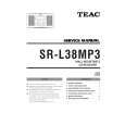 TEAC SR-L38 Service Manual cover photo