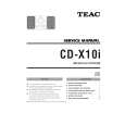 TEAC CD-X10I Service Manual cover photo