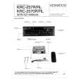 KENWOOD KRC2570R Service Manual cover photo