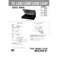 SONY PSLX40 Service Manual cover photo