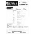 HITACHI VT3400A Service Manual cover photo