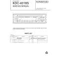 KENWOOD KDC4018S Service Manual cover photo