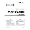 TEAC V5010 Service Manual cover photo