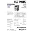 SONY HCDZX50MD Service Manual cover photo