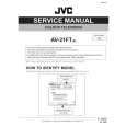 JVC AV21FT(B) Service Manual cover photo