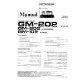 PIONEER GM102 Owner's Manual cover photo