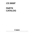 CANON CS9900F Parts Catalog cover photo