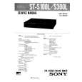 SONY STS100L Service Manual cover photo