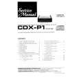 PIONEER CDX-P1 Service Manual cover photo