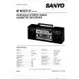 SANYO MW227LO Service Manual cover photo