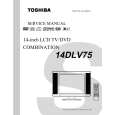 TOSHIBA 14DLV75 Service Manual cover photo