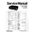 TECHNICS SA5460 Service Manual cover photo