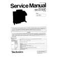 TECHNICS SXG100C Service Manual cover photo