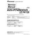 PIONEER AVHP7490DVD Service Manual cover photo