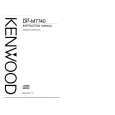 KENWOOD DPM7740 Owner's Manual cover photo