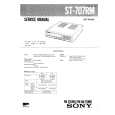 SONY ST707RM Service Manual cover photo