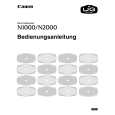 CANON N1000 Owner's Manual cover photo