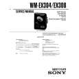 SONY WMEX304 Service Manual cover photo