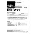 PIONEER PDZ71 Service Manual cover photo