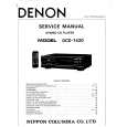 DENON DCD1420 Service Manual cover photo