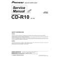 PIONEER CD-R10/EW Service Manual cover photo