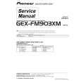 PIONEER GEX-FM903XM-2 Service Manual cover photo