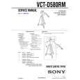 SONY VCTD580RM Service Manual cover photo