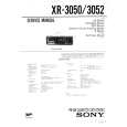 SONY XR3050 Service Manual cover photo