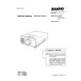 SANYO PLV-30 Service Manual cover photo