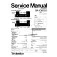 TECHNICS SLCH750 Service Manual cover photo