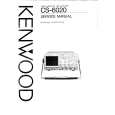 KENWOOD CS-6020 Service Manual cover photo