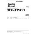 PIONEER DEH-1350B Service Manual cover photo