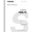 TOSHIBA 15DL72 Service Manual cover photo