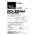 PIONEER PDZ84M Service Manual cover photo