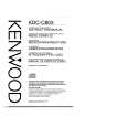 KENWOOD KDCC803 Owner's Manual cover photo