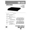 SONY RMS410 Service Manual cover photo