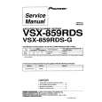 PIONEER VSX859RDS/G Service Manual cover photo