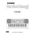 CASIO CTK601 Service Manual cover photo