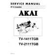 AKAI TV1411 Service Manual cover photo