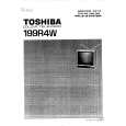 TOSHIBA 199R4W Service Manual cover photo