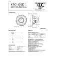 KENWOOD KFC176DII Service Manual cover photo