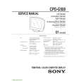 SONY SPP935 Service Manual cover photo