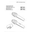 SENNHEISER BF 511 512 Owner's Manual cover photo