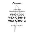 PIONEER VSX-C300-G/HLXJI Owner's Manual cover photo