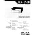 SONY TAN-8550 Service Manual cover photo