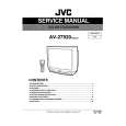 JVC AV27920 Service Manual cover photo