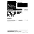 PIONEER PL05 Service Manual cover photo