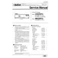 CLARION CDC655TZ Service Manual cover photo